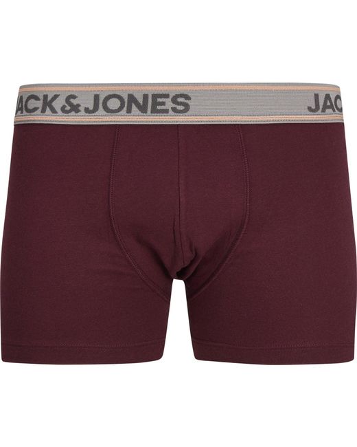 Jack & Jones Purple And Jacsuper Trunk for men