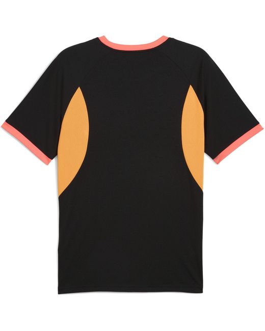 PUMA Black Individualliga Jersey T-Shirt for men