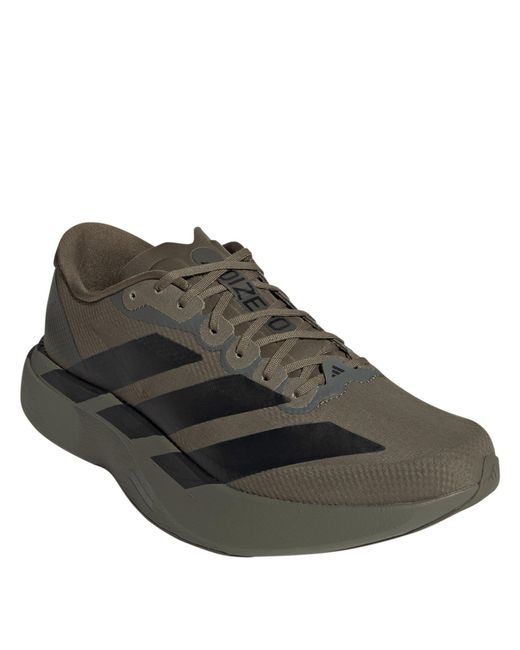 Adidas Gray Adizero Evo Sl Shoes for men