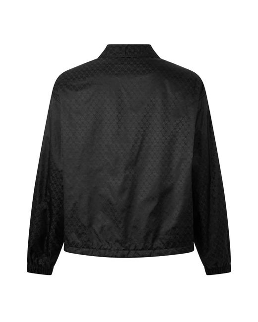 McQueen Black Alex Nylon Skull Jkt Sn63 for men