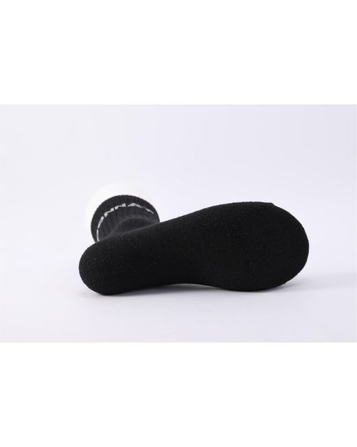 Donnay Black 10 Pack Crew Socks 12