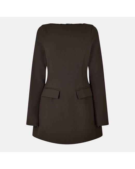 Jack Wills Black Boat Neck Mini Dress
