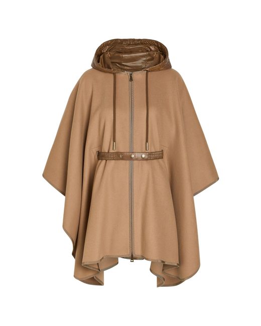 Moncler Brown Cape