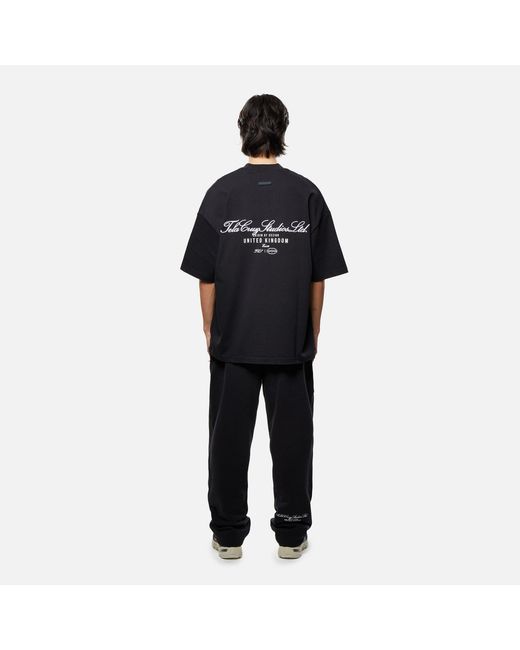TELA CRUZ Black Studio Tee for men