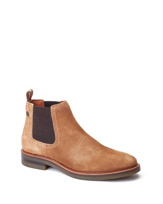 Base London Brown Portland Chelsea Boot for men
