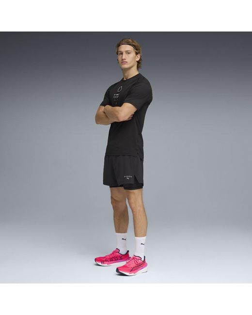 PUMA Black Hyrox Dryelite Training T-Shirt for men