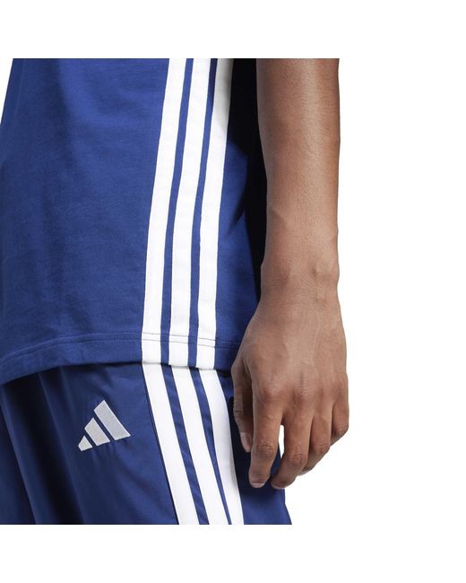Adidas Blue T-Shirt for men