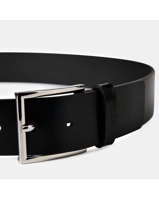 HUGO Black Giaspo Belt for men