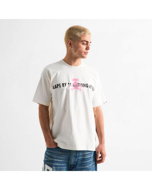 Aape White T-Shirt for men