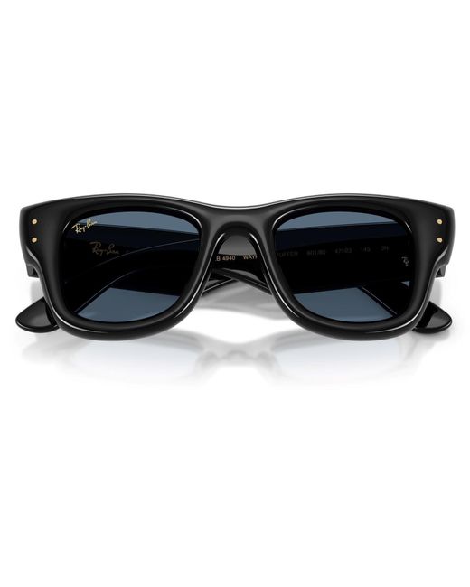 Ray-Ban Blue Wayfarer Puffer Sunglasses