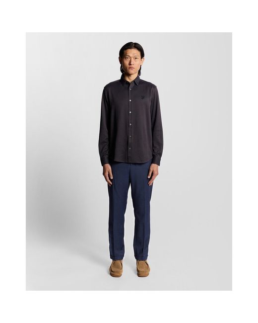 Lyle & Scott Blue Chinos for men
