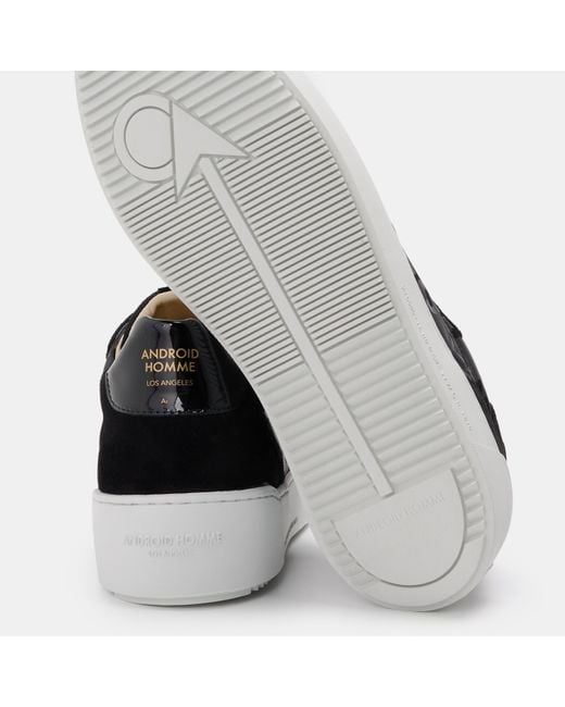 Android Homme Black Omega Camo Trainers for men