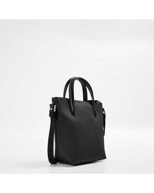 Lacoste Black Cross-Body Mini Bag
