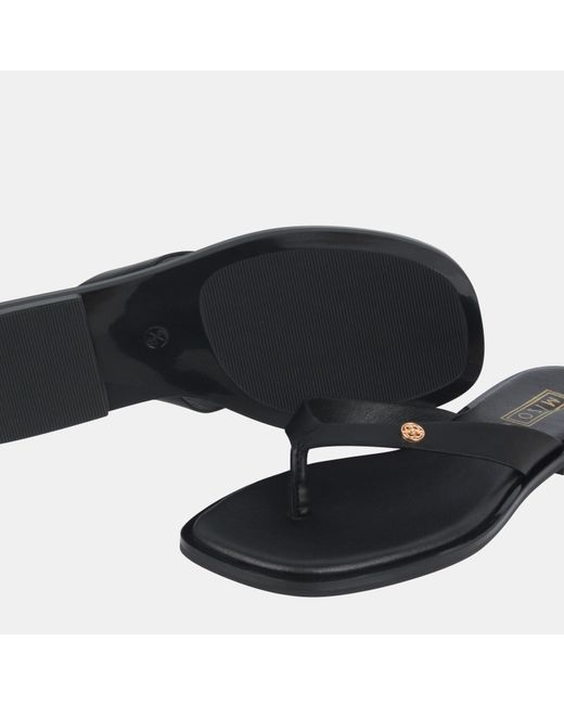 Miso Blue Toepost Flat Sandals