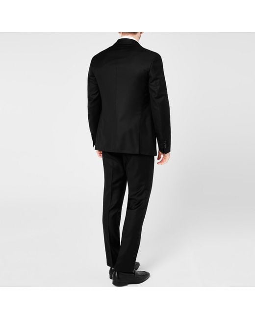 Richard James Black Rivulet Tuxedo Jacket for men