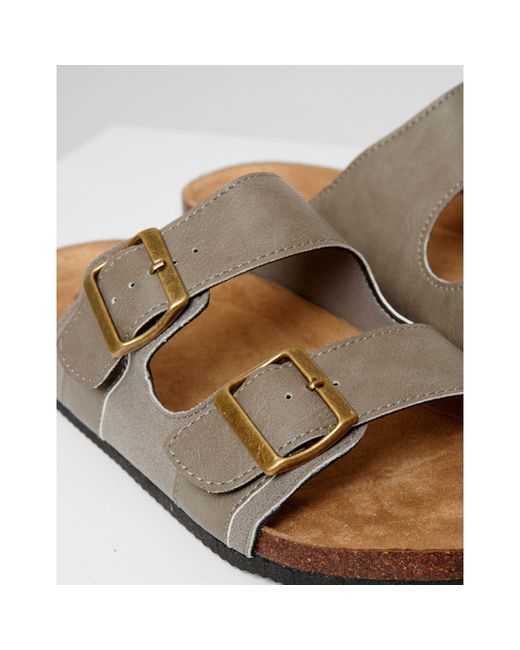 Threadbare Brown Atticus Flat Sandal for men