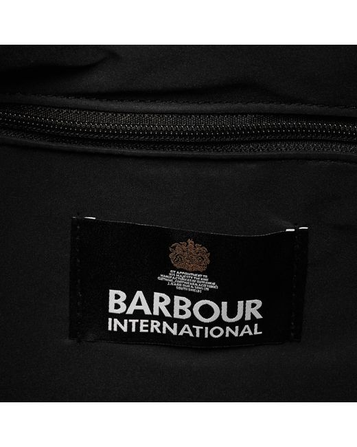 Barbour Black Daleson Gym Bag for men
