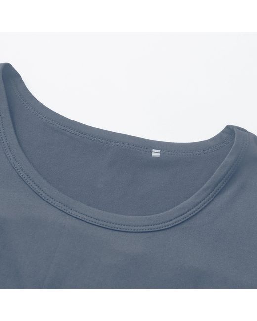 La Gear Blue Essential Pleat-Back T-Shirt
