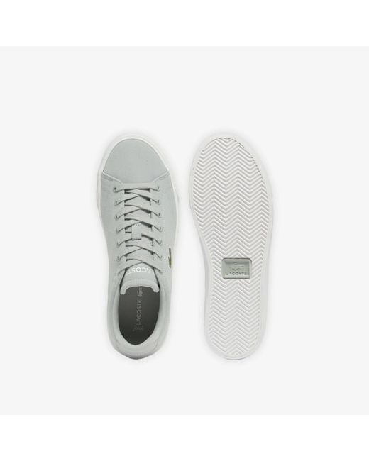 Lacoste Gray Low-Top Trainers for men