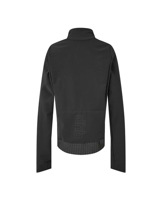 Dhb Black Aeron Deep Winter 2.0 Windproof Waterproof Softshell Jacket for men