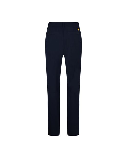 Lyle & Scott Blue Slim Trousers for men