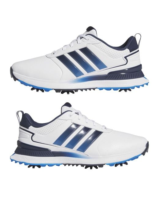 Adidas Blue Spiked Golf Shoes for men
