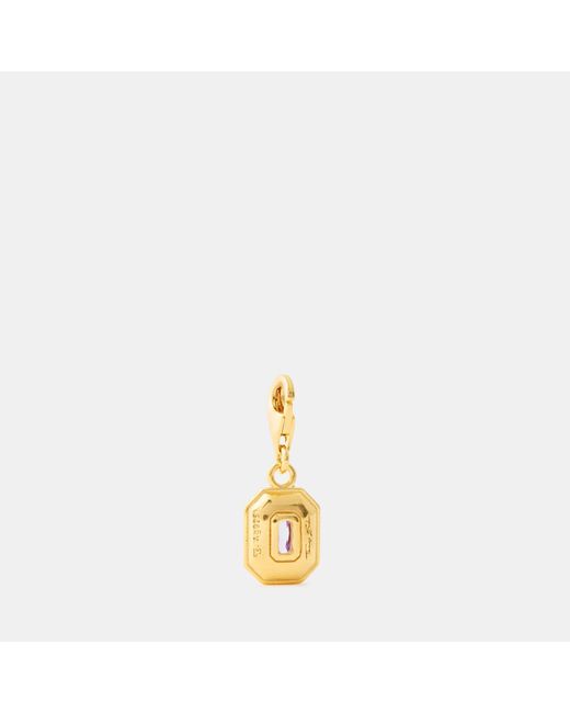Thomas Sabo Metallic Chrome Octagon Pendant Charm