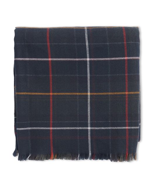 Barbour Black Montieth Scarf