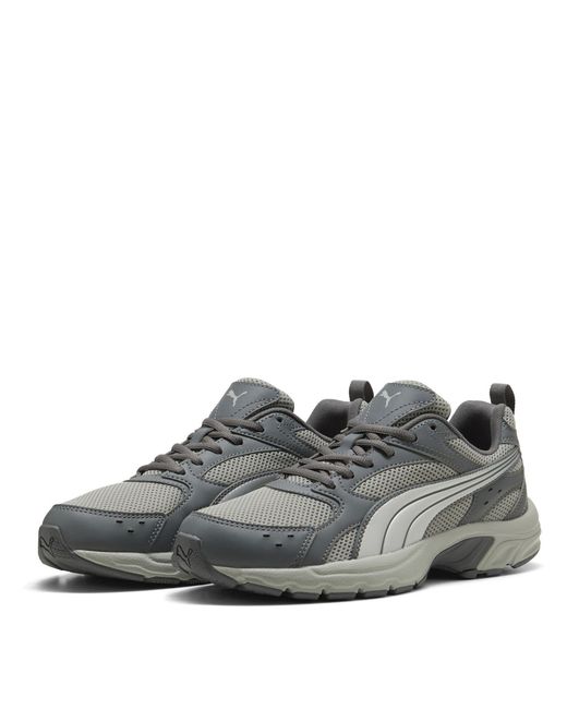 PUMA Gray Milenio Tech Lt Runners for men