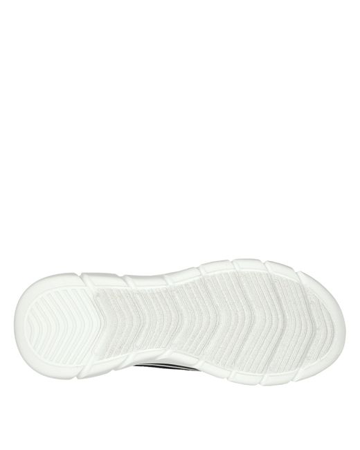 Skechers Blue Bobsbflex Slip On Trainers