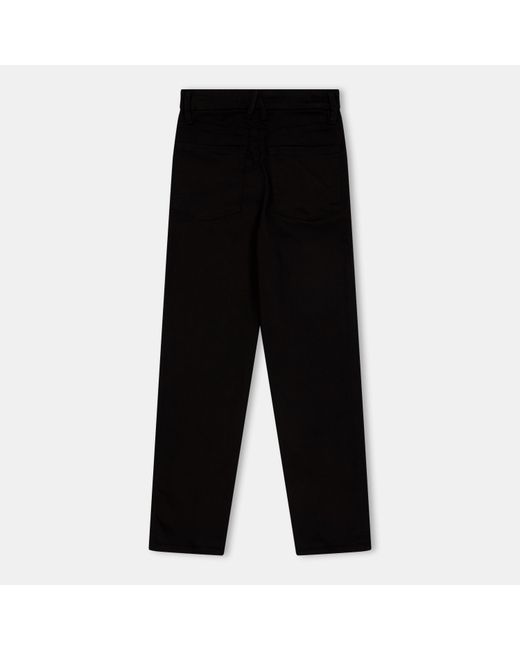 GOOD AMERICAN Black Nvr Fades Straight Leg Jeans
