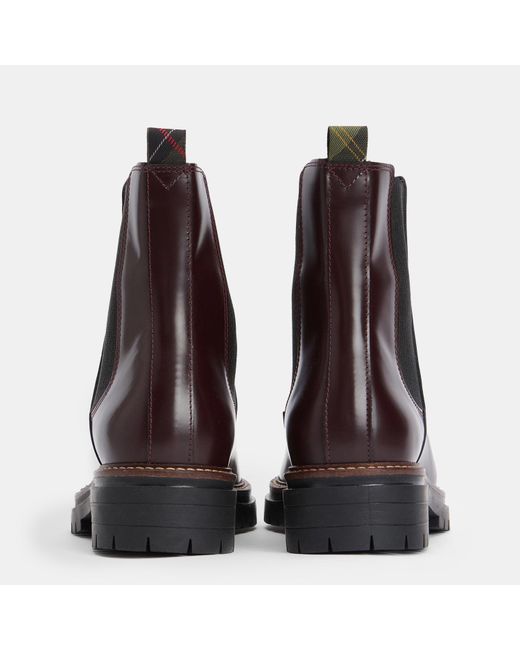 Barbour Brown Marla Chelsea Boots