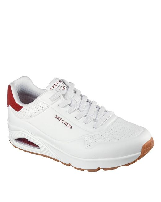Skechers White Harry Kane Collab Bungee Lace Low-Top Trainers for men