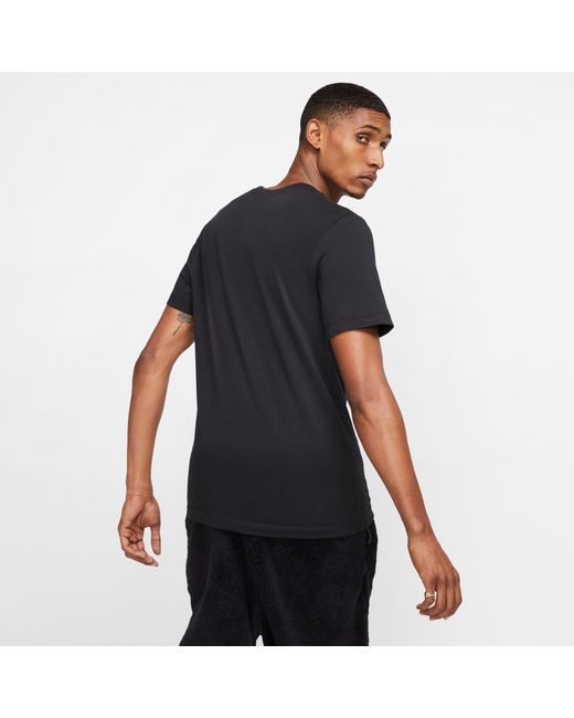 Nike Black Sportswear Club T-Shirt for men