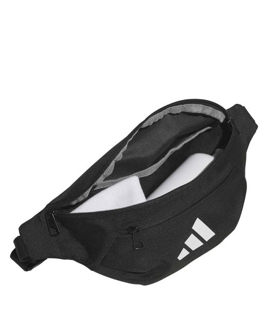 Adidas Black Ess Waist Bag for men