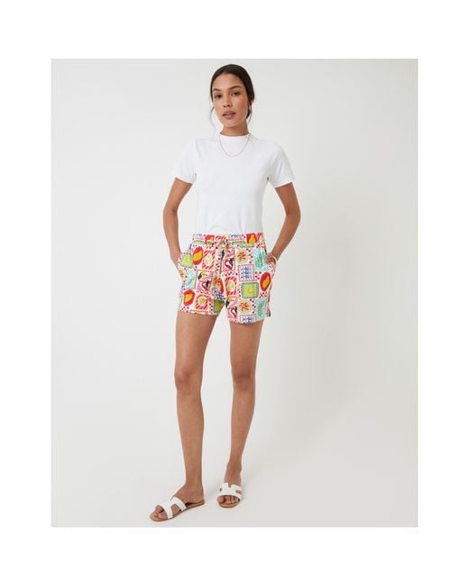 Threadbare Blue Eiren Woven Tracksuit Shorts