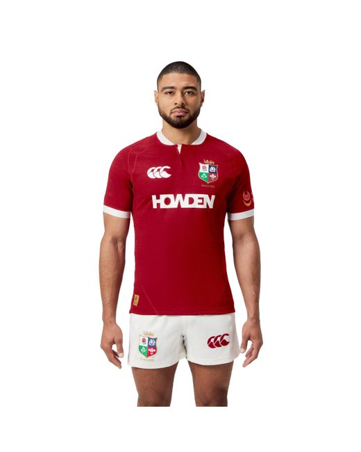Canterbury Red British & Irish Lions 2025 Authentic Shirt for men
