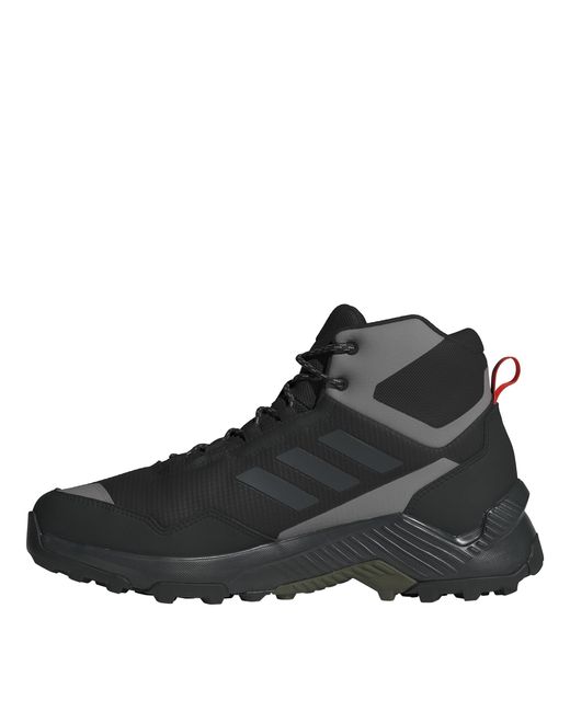 Adidas Black Terrex Eastrail Mid Waterproof Hiking Shoes for men