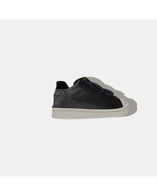 Y-3 Black Y-3 Stan Smith Hook And Loop Shoes for men