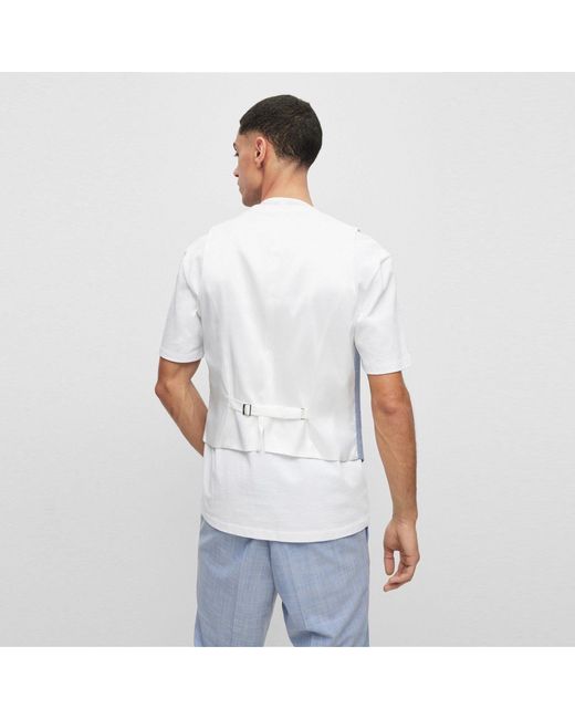 HUGO Blue 'S Tailored Waistcoat for men