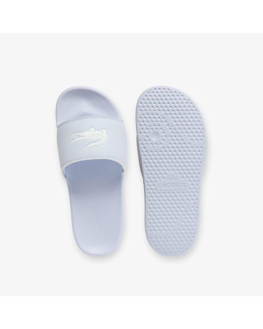 Lacoste White Serve Sliders