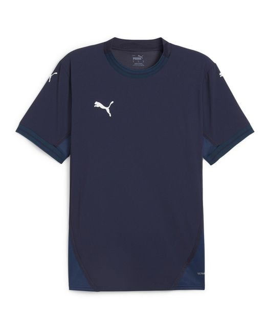 PUMA Blue Teamfinal Jersey T-Shirt for men