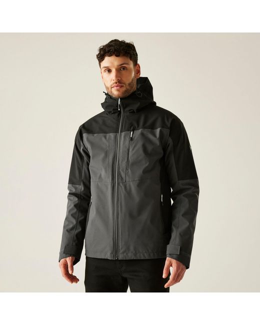 Regatta Black Wentwood Waterproof Thermal 3-In-1 Jacket for men