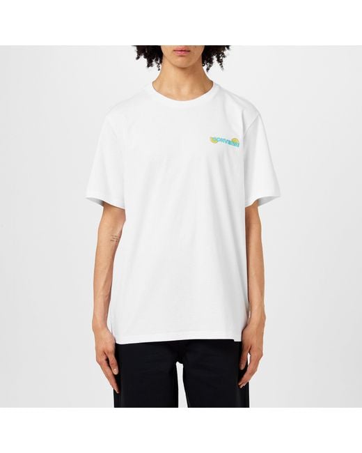 Converse White How To Lemonade T Shirt for men