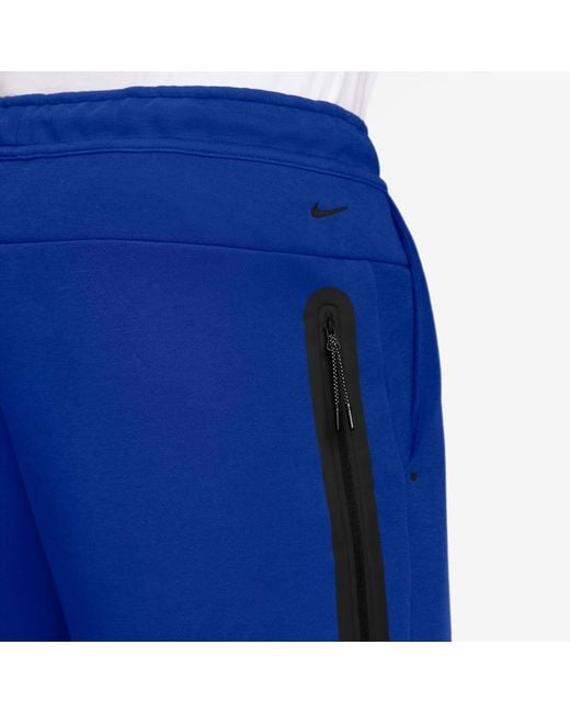 Nike Blue Sportswear Tech Fleece Shorts for men