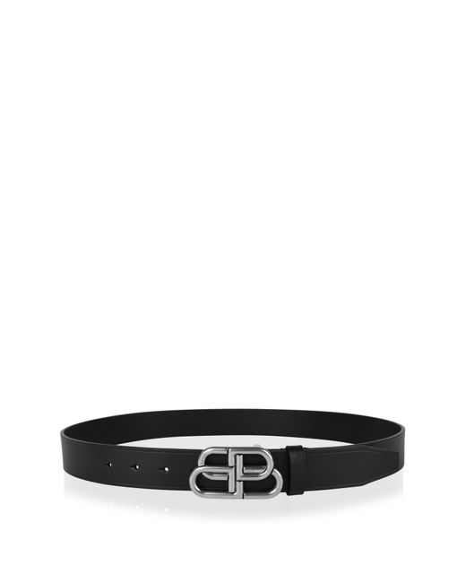 Balenciaga Black Bb Belt for men