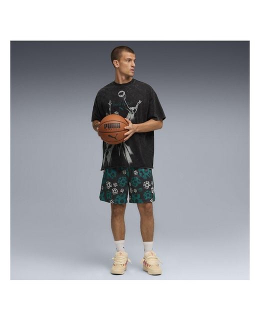 PUMA Natural La France Bright Lights Basketball Trainers for men