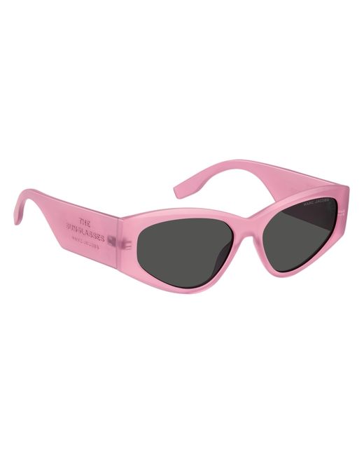 Marc Jacobs Pink Round Sunglasses