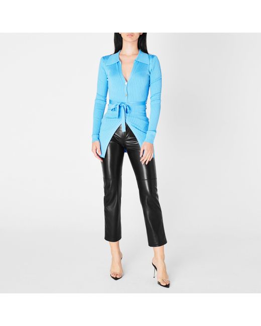 Nanushka Gray Vinni Trousers