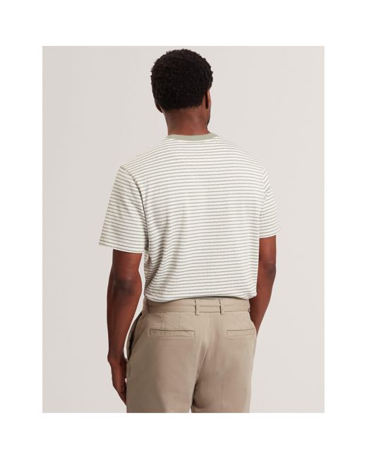 Ted Baker White Oversized T-Shirt for men